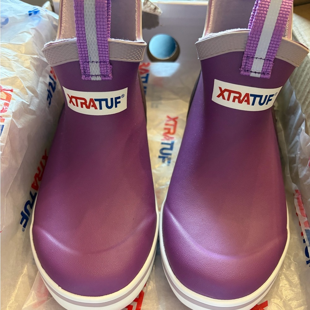 XTRATUF KIDS Purple Ankle Boots